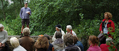 Edwin de Groot in de ecokathedraal