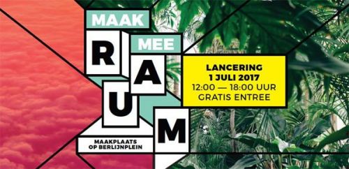 Uitnodiging RAUM start aanleg Berlijnplein Utrecht met Le Roy tuin Uitnodiging RAUM start aanleg Berlijnplein Utrecht met Le Roy tuin